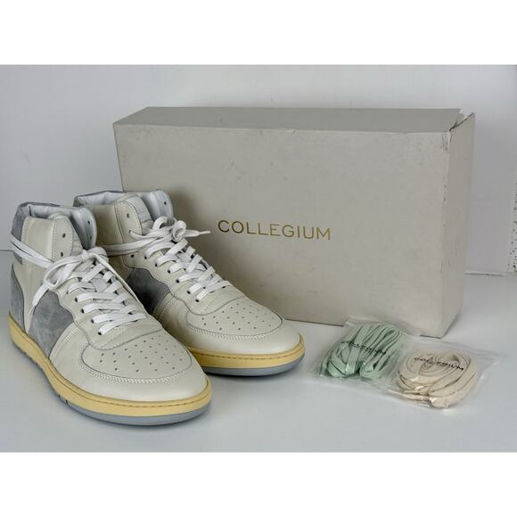 Collegium Pillar Destroyer II Devastator Platinum Sneakers Mens Size 44 Size 11 - Picture 1 of 8